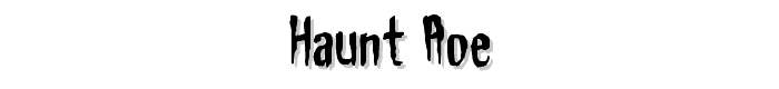 Haunt AOE font